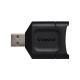 Kingston Technology MobileLite Plus lector de tarjeta Negro USB 3.0 (3.1 Gen 1) Type-A MLP